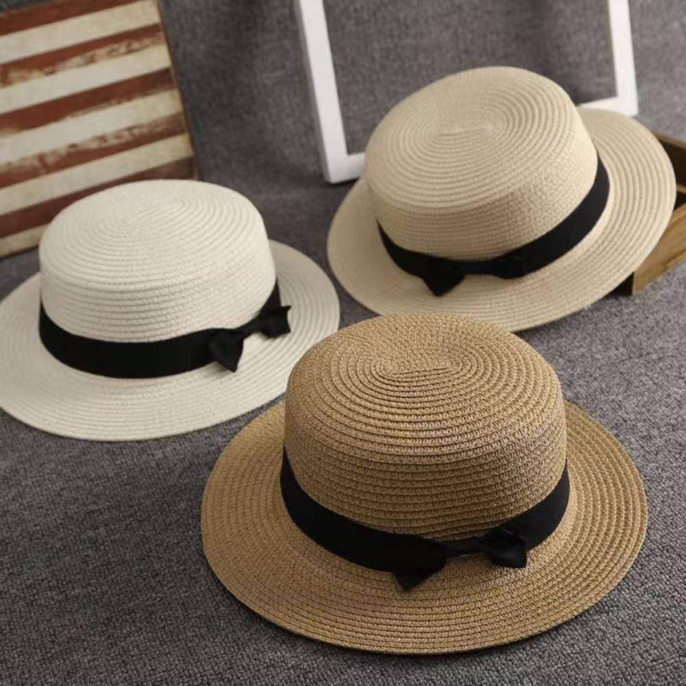 Chapeau de plage en paille à b - Sun Hat Wide Brim avis et prix
