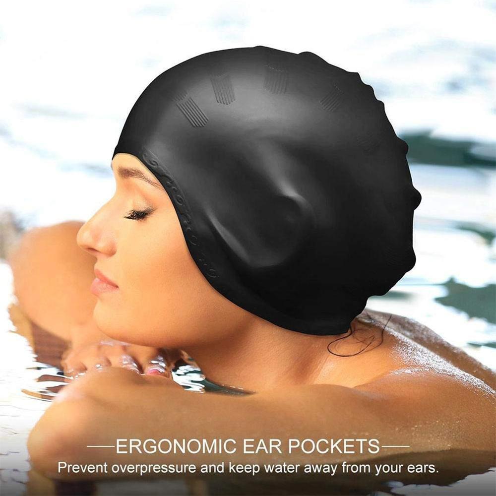 Bonnets de natation à haute él - Swim Hat Silicone avis et prix