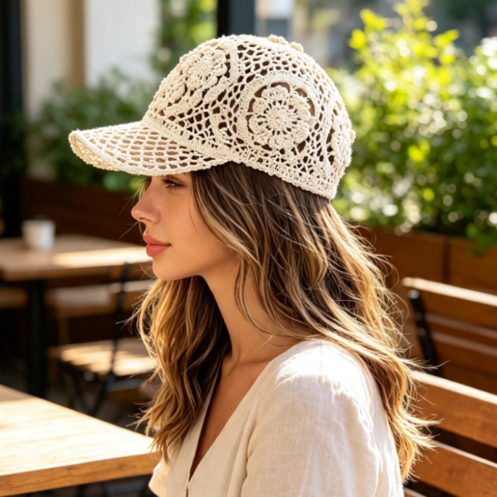 Casquette de baseball ajourée  - Baseball Cap Structured avis et prix