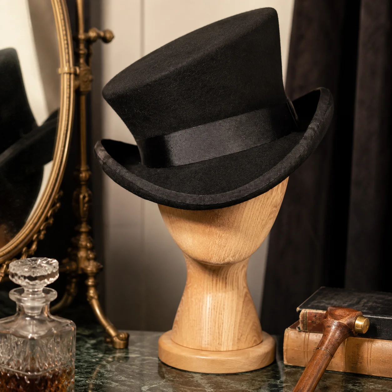 Chapeau haut-de-forme en feutr - Fedora Hat Wool avis et prix